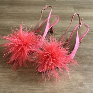 Sam Edelman Women's Bianka Feather Pump Sz 9.5